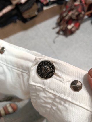 Pantalones Versace Jeans Couture Blancos