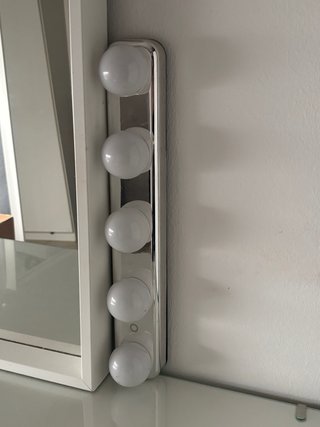 Espejo IKEA NISSEDAL con Luces LED