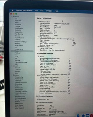 MacBook Pro 13” 2019 Plata
