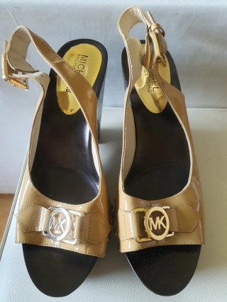 Sandalias Michael Kors Nude/Beige Originales