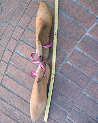 Sagome per scarpe in legno