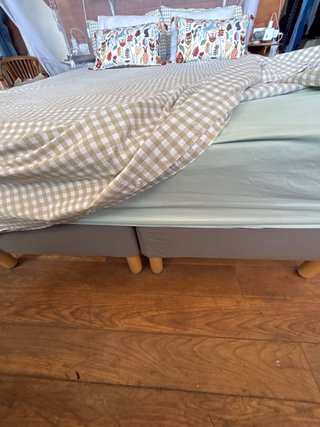 Somier IKEA ESPARVAR gris para colchon de 160x200