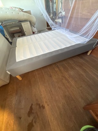 Somier IKEA ESPARVAR gris para colchon de 160x200