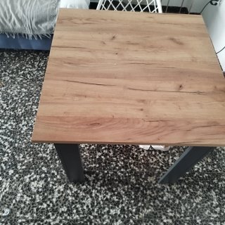 Mesa Comedor Cuadrada 80x80x77 No extensible