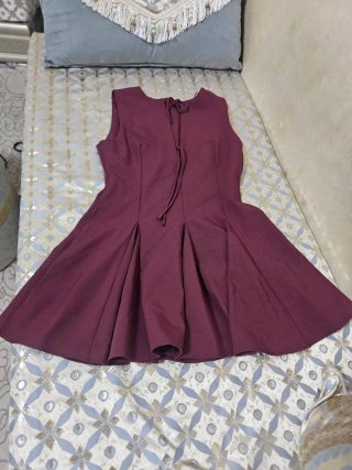 Vestido Zara Talla M Morado