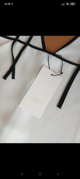 Top lencero Zara S