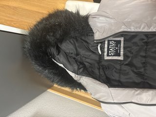 Chaquetón Status Invierno Negra y Gris