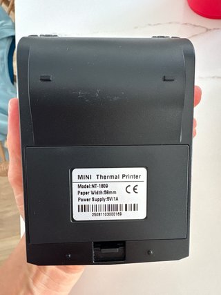 NETUM 1809 Impresora Térmica Bluetooth 58mm