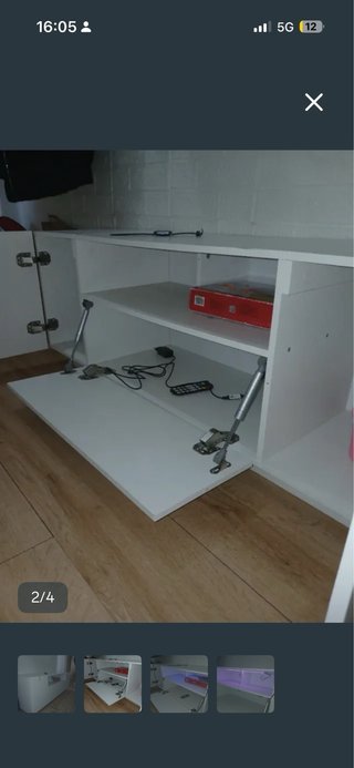 Mueble TV con luces LED