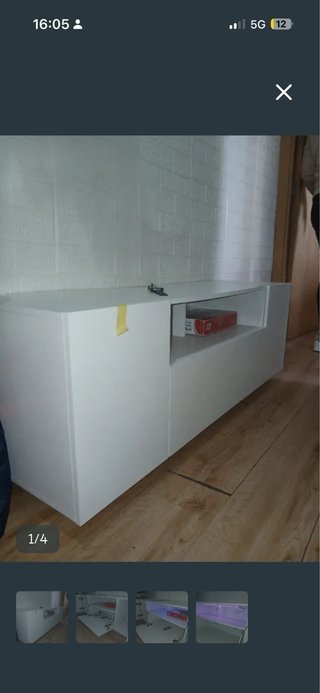 Mueble TV con luces LED