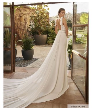 Vestido de Novia Rosa Clará Blanco