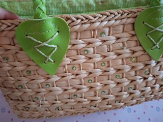 Bolso Cesta Mimbre