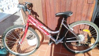 Bicicleta roja