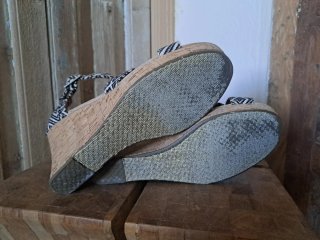 Sandalias cuña Toms mujer