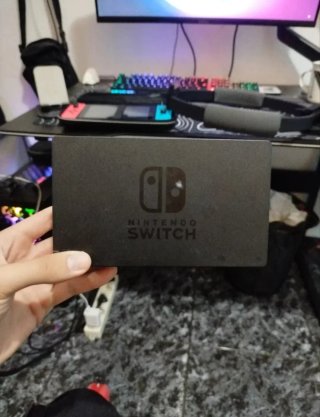 Nintendo Switch con juegos y accesorios