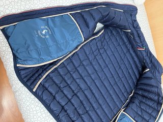 Chaleco plumífero ligero talla M