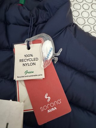 Chaleco plumífero ligero talla M