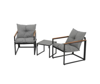 Conjunto jardín 2 sillones y mesita
