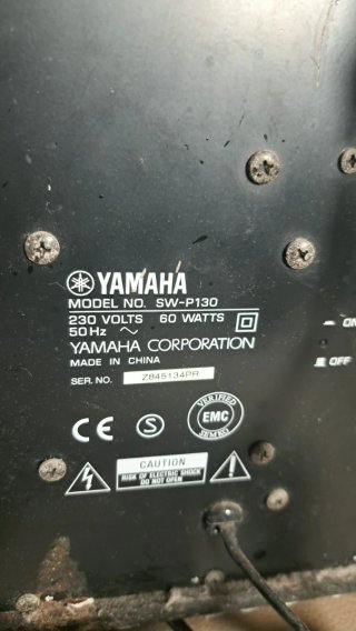 Subwoofer Yamaha SW-P130 Home Cinema
