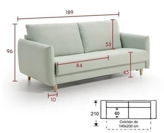 Sofa cama italiano Edmonton