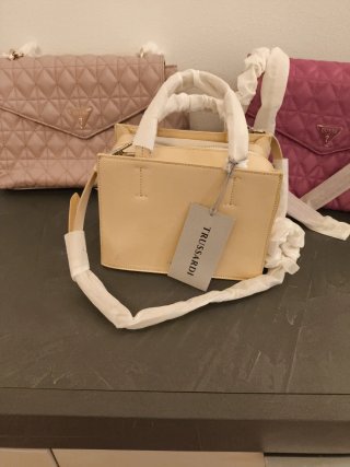Borsetta Trussardi Beige e Rosa