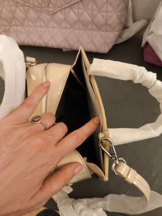 Borsetta Trussardi Beige e Rosa