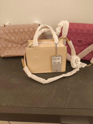 Borsetta Trussardi Beige e Rosa
