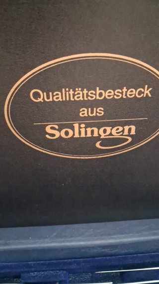 Cubertería Solingen Nivella Oro 24K sin usar