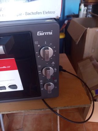 Horno Eléctrico Girmi FE37 Nuevo