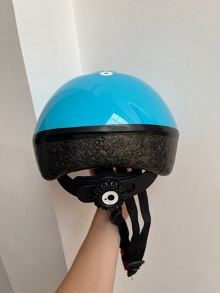 Casco Bici Infantil B'Twin Kid Edition Azul