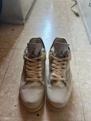 Scarpe Jordan Retro 4 Beige/Crema