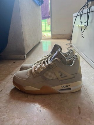 Scarpe Jordan Retro 4 Beige/Crema