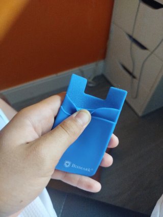 Tarjetero Bismark Azul para Móvil