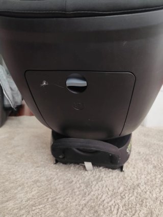 Silla de coche Britax Römer negra