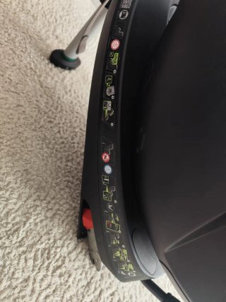 Silla de coche Britax Römer negra