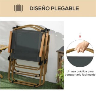2 Sillas de Camping Plegables
