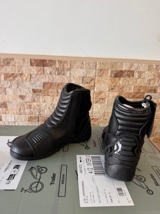 Botas Moto Niños Negras