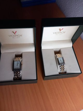 2 Relojes Viceroy Oro y Plata