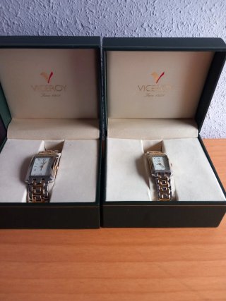 2 Relojes Viceroy Oro y Plata
