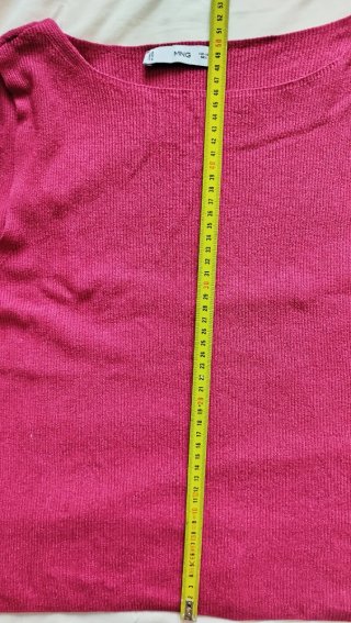 Camiseta sin mangas MNG rosa