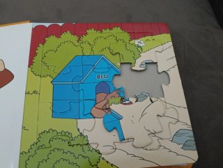 I puzzle dei colori. La talpa Tobia