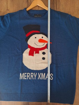 Lote 2 Jerseys Navideños Muñeco Nieve XXL