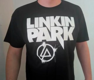 CAMISETA NEGRA - LINKIN PARK - TALLA XL -