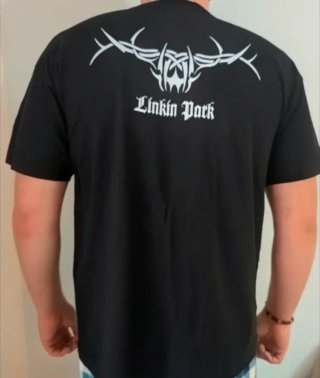 CAMISETA NEGRA - LINKIN PARK - TALLA XL -