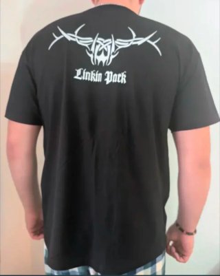 CAMISETA NEGRA - LINKIN PARK - TALLA XL -