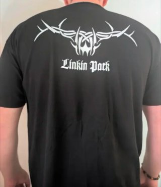 CAMISETA NEGRA - LINKIN PARK - TALLA XL -