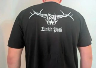 CAMISETA NEGRA - LINKIN PARK - TALLA XL -