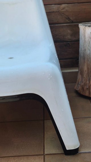 Tumbona Ikea Blanca Plástico