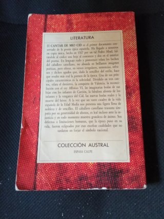 Cantar de Mio Cid/ The Poem of the Cid (Spanish...