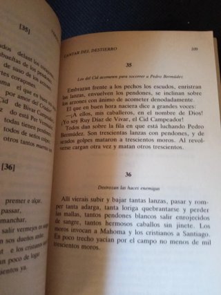 Cantar de Mio Cid/ The Poem of the Cid (Spanish...